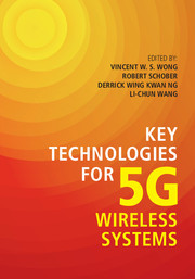 Couverture de l’ouvrage Key Technologies for 5G Wireless Systems