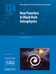 Cover of the book New Frontiers in Black Hole Astrophysics (IAU S324)