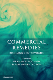 Couverture de l’ouvrage Commercial Remedies: Resolving Controversies