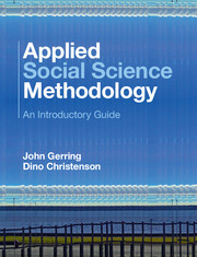 Couverture de l’ouvrage Applied Social Science Methodology