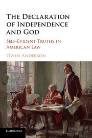 Couverture de l’ouvrage The Declaration of Independence and God