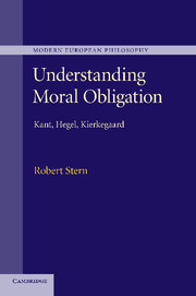 Couverture de l’ouvrage Understanding Moral Obligation