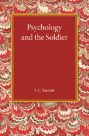 Cover of the book Psychology and the Soldier