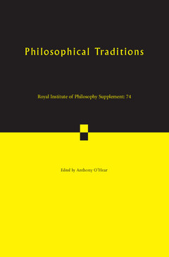 Couverture de l’ouvrage Philosophical Traditions
