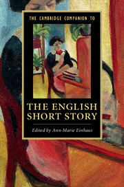 Couverture de l’ouvrage The Cambridge Companion to the English Short Story