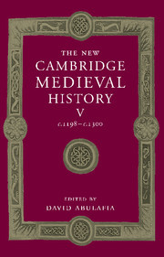 Couverture de l’ouvrage The New Cambridge Medieval History: Volume 5, c.1198-c.1300