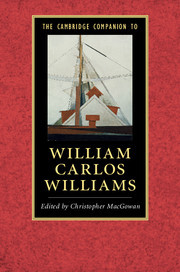 Couverture de l’ouvrage The Cambridge Companion to William Carlos Williams