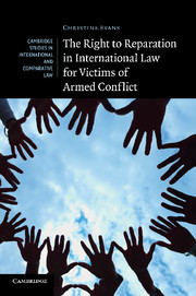 Cover of the book The Right to Reparation in International Law for Victims of Armed Conflict