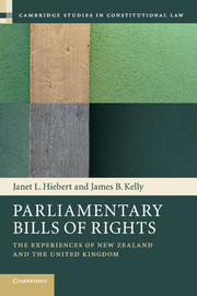 Cover of the book Parliamentary Bills of Rights