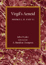 Couverture de l’ouvrage Virgil's Aeneid