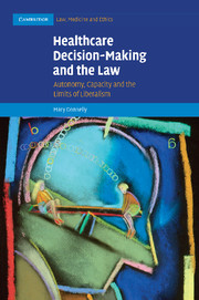 Couverture de l’ouvrage Healthcare Decision-Making and the Law