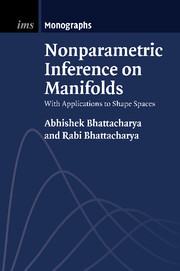 Couverture de l’ouvrage Nonparametric Inference on Manifolds