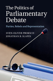 Couverture de l’ouvrage The Politics of Parliamentary Debate