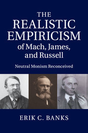 Couverture de l’ouvrage The Realistic Empiricism of Mach, James, and Russell