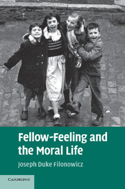 Couverture de l’ouvrage Fellow-Feeling and the Moral Life
