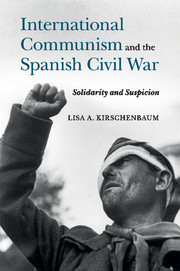 Couverture de l’ouvrage International Communism and the Spanish Civil War