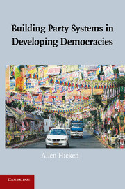 Couverture de l’ouvrage Building Party Systems in Developing Democracies