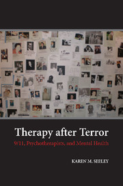 Cover of the book Therapy after Terror
