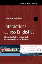 Cover of the book Interactions across Englishes
