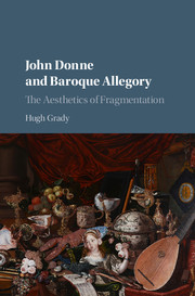 Couverture de l’ouvrage John Donne and Baroque Allegory