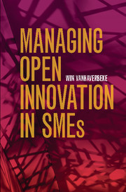 Cover of the book Managing Open Innovation in SMEs