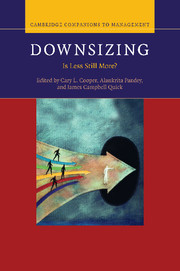 Couverture de l’ouvrage Downsizing
