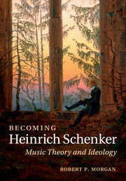 Cover of the book Becoming Heinrich Schenker