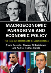 Couverture de l’ouvrage Macroeconomic Paradigms and Economic Policy