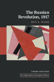 Couverture de l’ouvrage The Russian Revolution, 1917