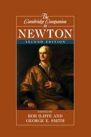 Couverture de l’ouvrage The Cambridge Companion to Newton