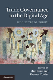 Couverture de l’ouvrage Trade Governance in the Digital Age