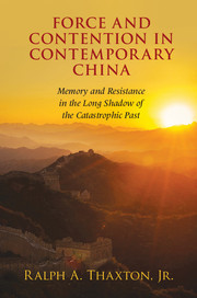 Couverture de l’ouvrage Force and Contention in Contemporary China
