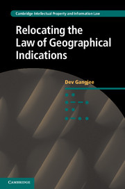 Couverture de l’ouvrage Relocating the Law of Geographical Indications