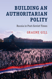 Couverture de l’ouvrage Building an Authoritarian Polity