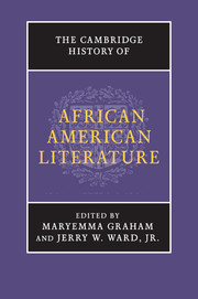 Couverture de l’ouvrage The Cambridge History of African American Literature
