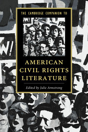 Couverture de l’ouvrage The Cambridge Companion to American Civil Rights Literature