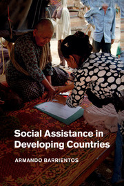 Couverture de l’ouvrage Social Assistance in Developing Countries