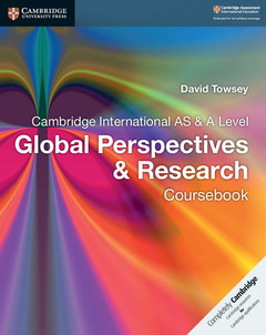 Cover of the book Cambridge International AS & A Level Global Perspectives & Research Coursebook