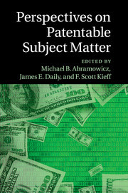 Couverture de l’ouvrage Perspectives on Patentable Subject Matter