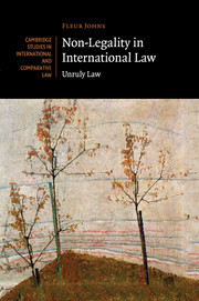 Couverture de l’ouvrage Non-Legality in International Law