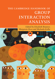 Cover of the book The Cambridge Handbook of Group Interaction Analysis