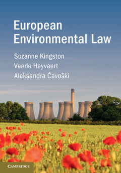 Couverture de l’ouvrage European Environmental Law