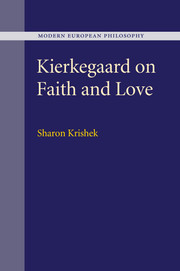 Couverture de l’ouvrage Kierkegaard on Faith and Love