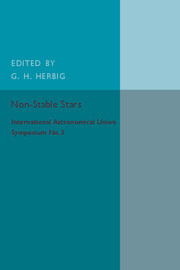 Couverture de l’ouvrage Non-Stable Stars