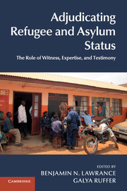 Couverture de l’ouvrage Adjudicating Refugee and Asylum Status