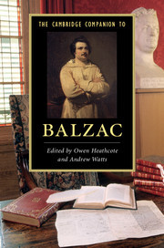 Couverture de l’ouvrage The Cambridge Companion to Balzac