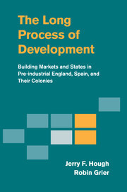 Cover of the book The Long Process of Development
