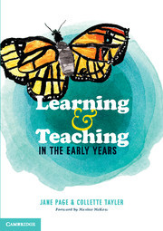 Couverture de l’ouvrage Learning and Teaching in the Early Years