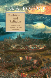 Couverture de l’ouvrage Barbarism and Religion: Volume 5, Religion: The First Triumph