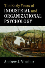 Couverture de l’ouvrage The Early Years of Industrial and Organizational Psychology